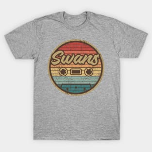 Swans Retro Cassette T-Shirt